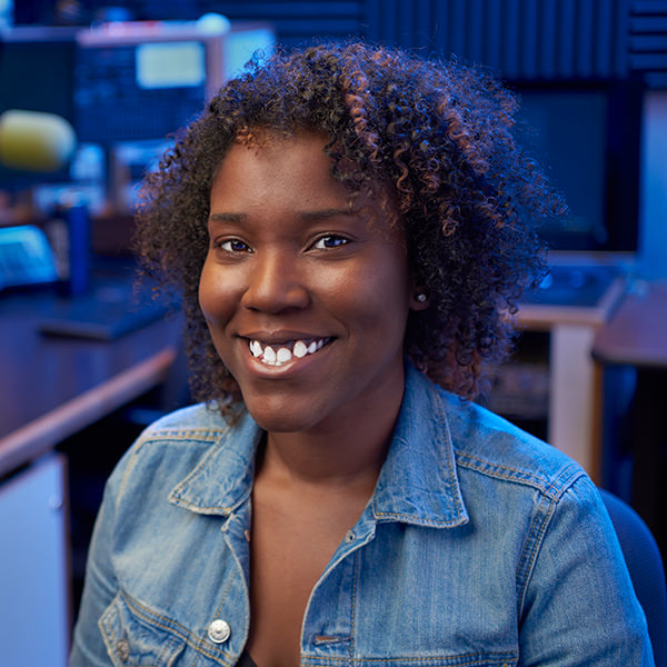 female in Florissant Valley radio station