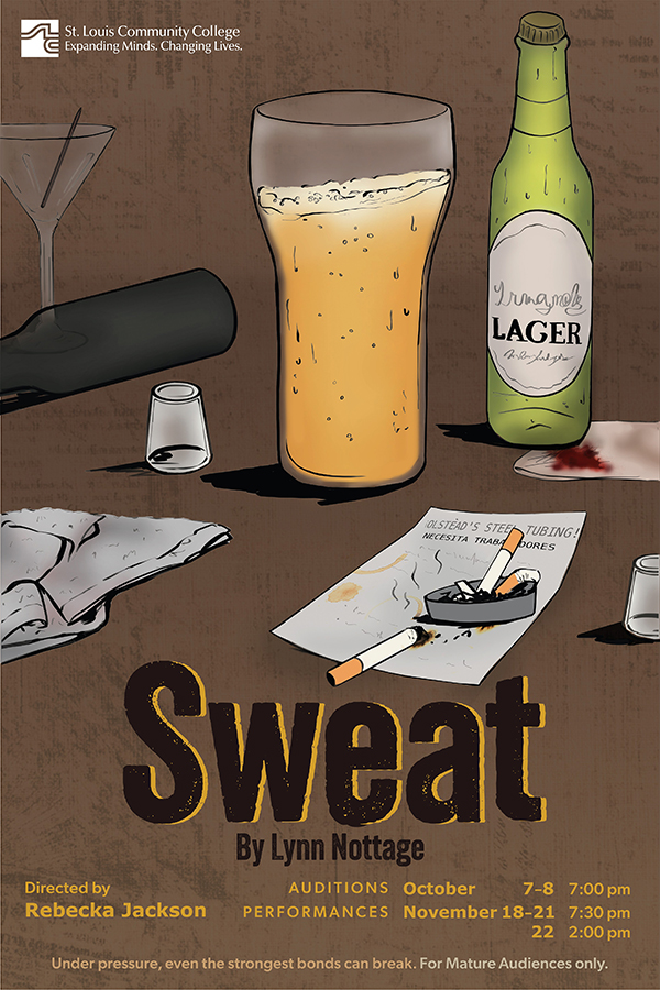 Poster for Sweat production