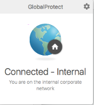 VPN Connection Established GlobalProtect Connected