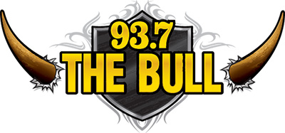 93.7 The Bull logo