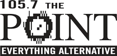 105.7 The Point logo