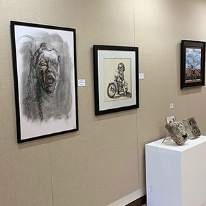 Sixteen artists will exhibit their work Oct. 28 – Dec. 12 at St. Louis Community College-Wildwood’s Gallery of Contemporary Art. Titled, “The Art of Me,” the exhibit is curated by two art instructors at the campus – Mark Oakley and Mark Weber.